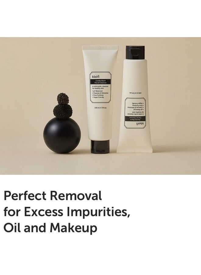 DearKlairs Klairs Gentle Black Facial Cleanser 20Ml Vegan, Low Ph, Hydrating Finish, 99% Fine Dust Removal, A Creamy Foam Cleanser  - Image 4