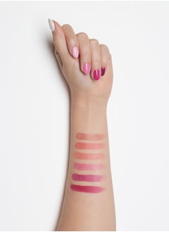 Paese Nanorevit Satin Lipstick with shiny particles, Visually fuller lips, Moisturizing formula, 20 Nude Brown  - Image 3