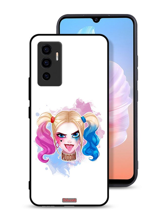 Tolwak Vivo V23e Protective Case Cover Harley Quinn Art - Image 1