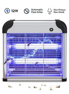 DLC insect killer, mosquito net, for flying insects, flies, wasps, and mosquitoes, with a capacity of 12 watts, for indoor and outdoor places, high quality  - Image 3