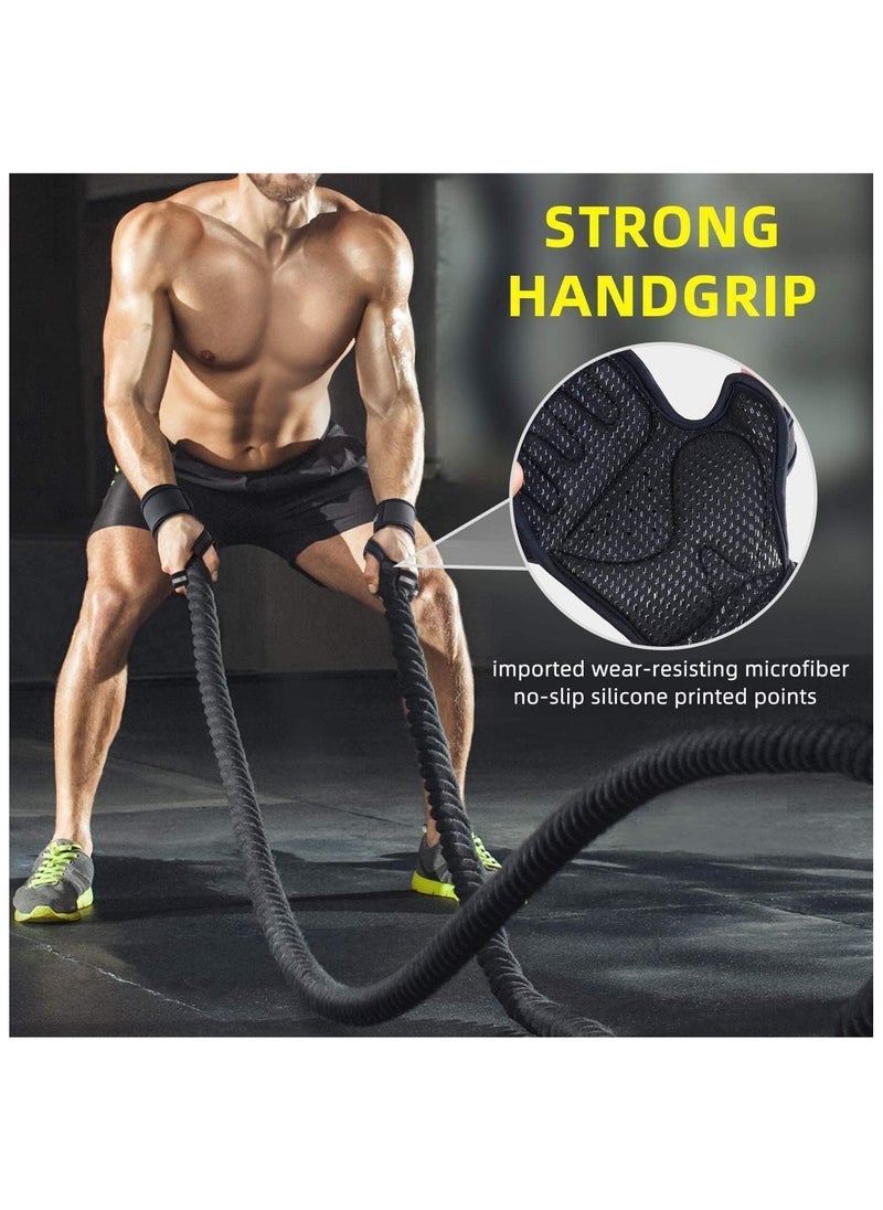 Anmi Gym Gloves, With Built-In Wrist Be Suitable For Gym Fitness -L  - Image 4