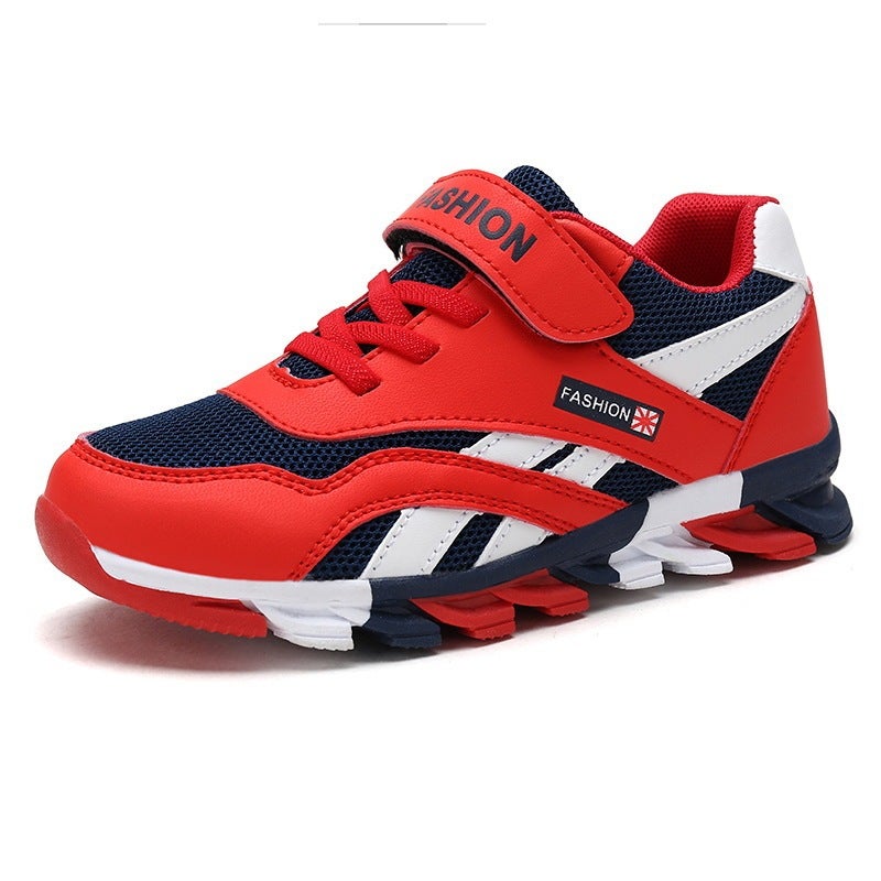 Mesh Sneakers Lightweight Flexible Sole Walking Shoes For Kids Indoor And Outdoor Activities - Image 1