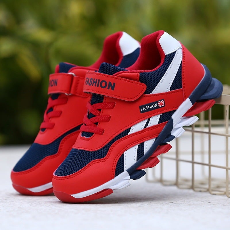 Mesh Sneakers Lightweight Flexible Sole Walking Shoes For Kids Indoor And Outdoor Activities - Image 2