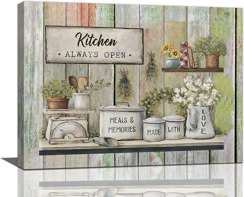 Fuzawet Rustic Kitchen Wall Art - Image 1