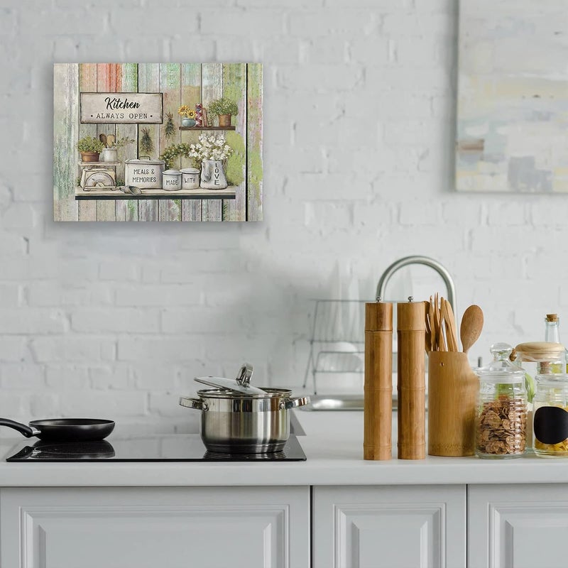Fuzawet Rustic Kitchen Wall Art - Image 2