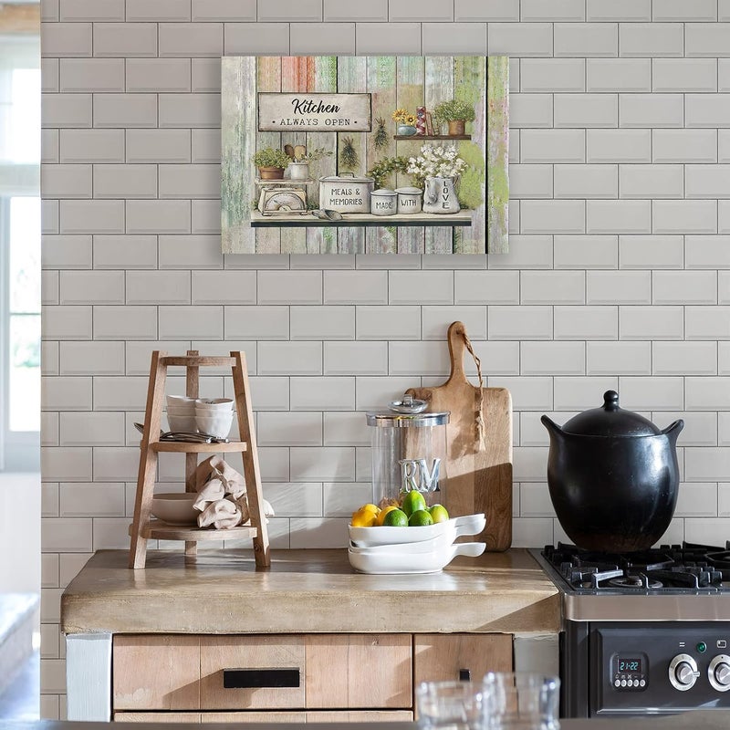 Fuzawet Rustic Kitchen Wall Art - Image 5