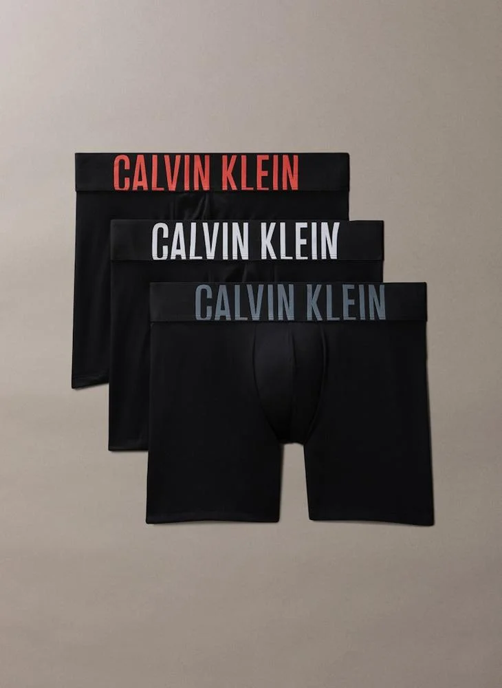 CALVIN KLEIN 3 Pack Boxer Briefs - Intense Power Micro