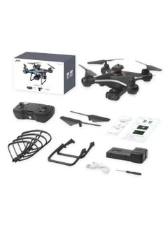 DIGI CORE ZFR F192 Drone 90° Remote ESC Multifunctional Mini Drone Optical Flow Positioning, Handless Mode, Altitude Mode, 306° Flip, WiFi, One Key Return, Obstacle Avoidance & LED Light Black  - Image 3