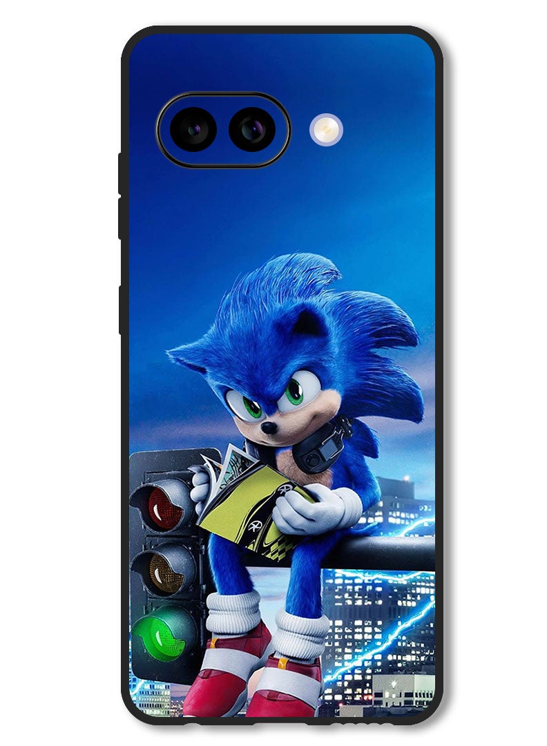 Theodor Case Compatible with Google Pixel 9A Protection Shockproof Bumper Cover Sonic - Image 1