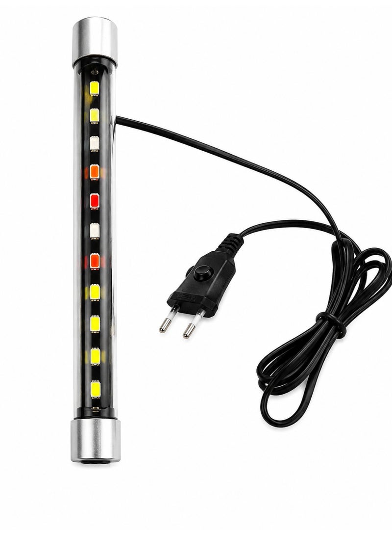 LED Aquarium Submersible Light HK-LP300-T4 | Energy Saving Waterproof Fish Tank LED Lamp with Bright White & Color LEDs for Freshwater Aquariums - Image 4