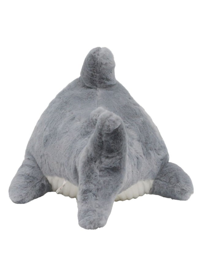 DANUBE HOME دميّة سمكة القرش الرمادية بحجم 55 سم – لعبة سمكة محشوة ناعمة للأطفال والرضع | حيوان محشو لطيف من المحيط، مثالي لتزيين غرفة الأطفال والهدايا - Image 5