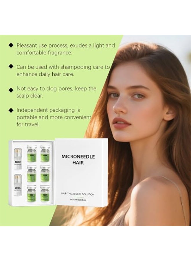 فوز اليوم Microneedle Hair, نظام إعادة نمو الشعر Alphainfuse، مصل علاج نمو الشعر المتقدم لشعر أكثر كثافة وامتلاء ، يقوي الجذور ، لطيف وغير مؤلم ، يدعم نمو الشعر الصحي للرجال والنساء (1 قطعة) - Image 3