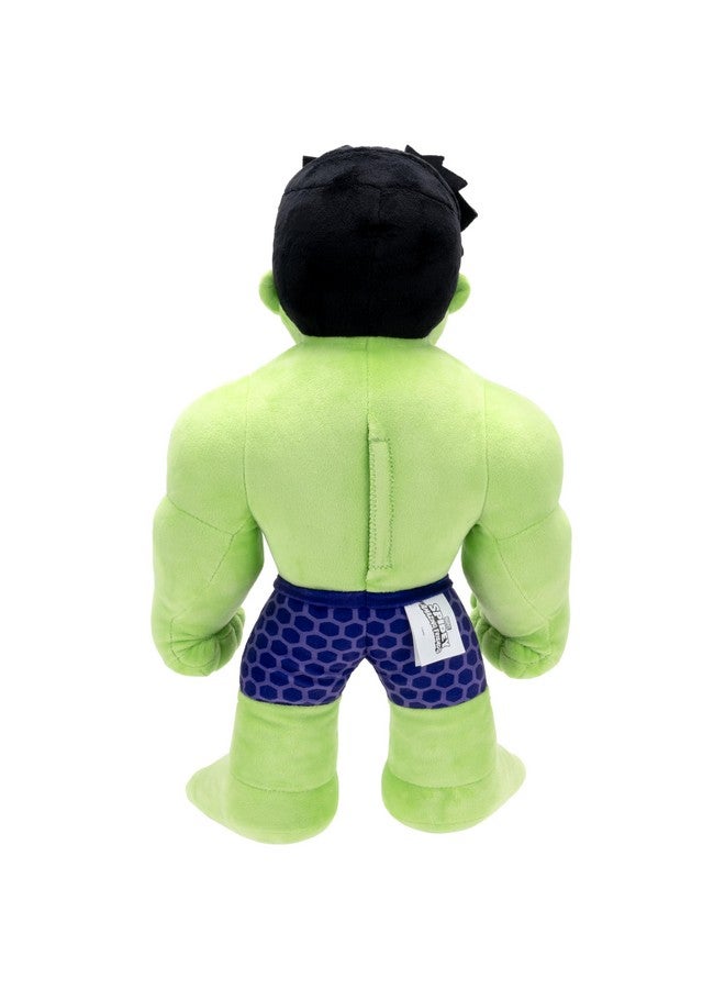 Marvel Spidey and His Amazing Friends My Friend Hulk Feature Plush - 16-Inch Talking Plush with 16 Unique Phrases - Image 3