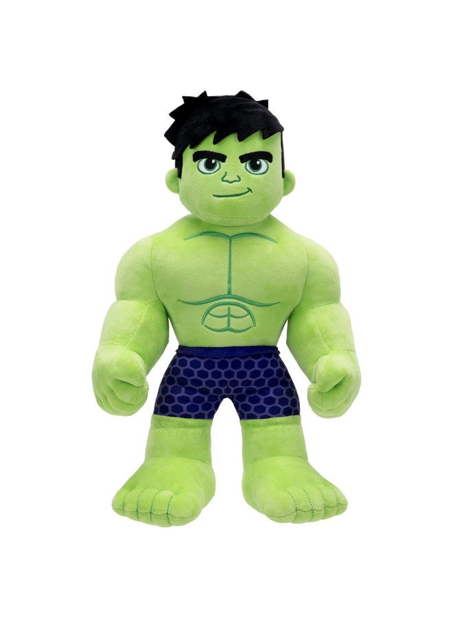 Marvel Spidey and His Amazing Friends My Friend Hulk Feature Plush - 16-Inch Talking Plush with 16 Unique Phrases - Image 1