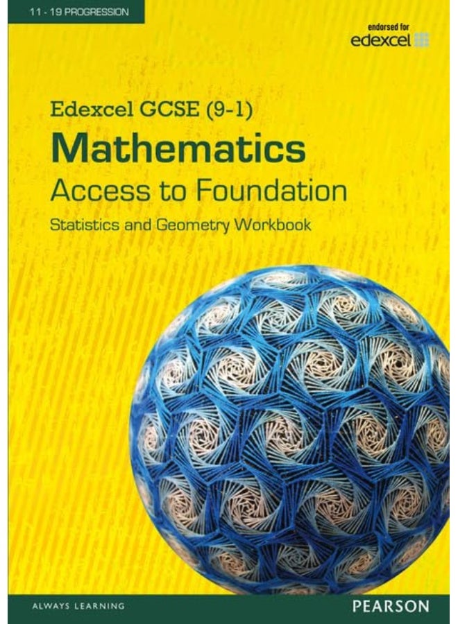 Edexcel GCSE (9-1) Mathematics - Access to Foundation Workbook: Statistics & Geometry pack of 8  - Image 1