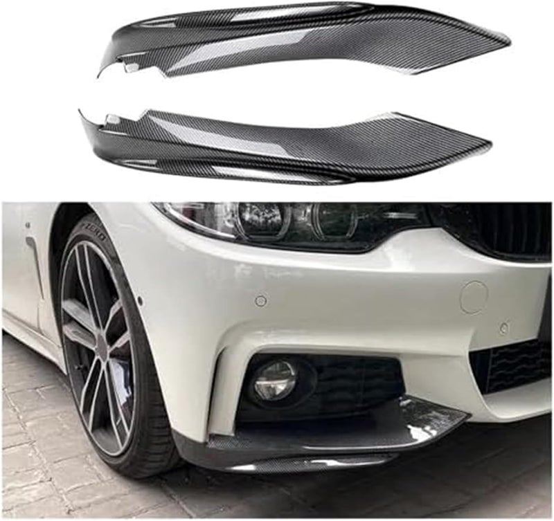 Wivplex Front Bumper Side Splitter Spoiler Kit for BMW 4 Series - Image 2