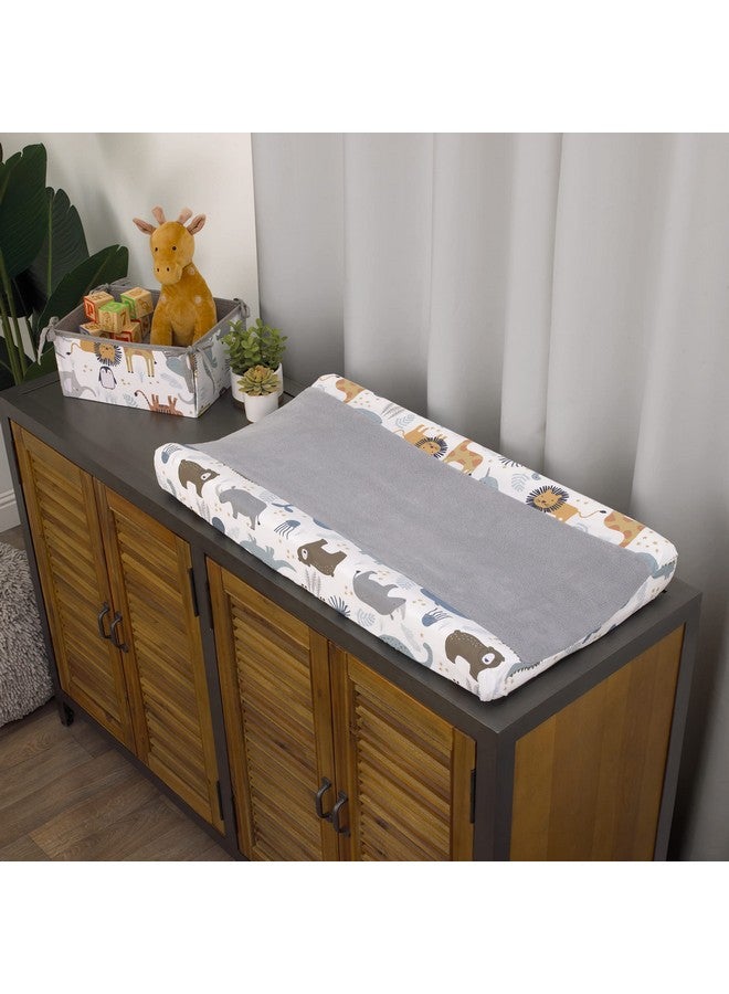 NoJo Zoo Animals Super Soft Changing Pad Cover - Image 2
