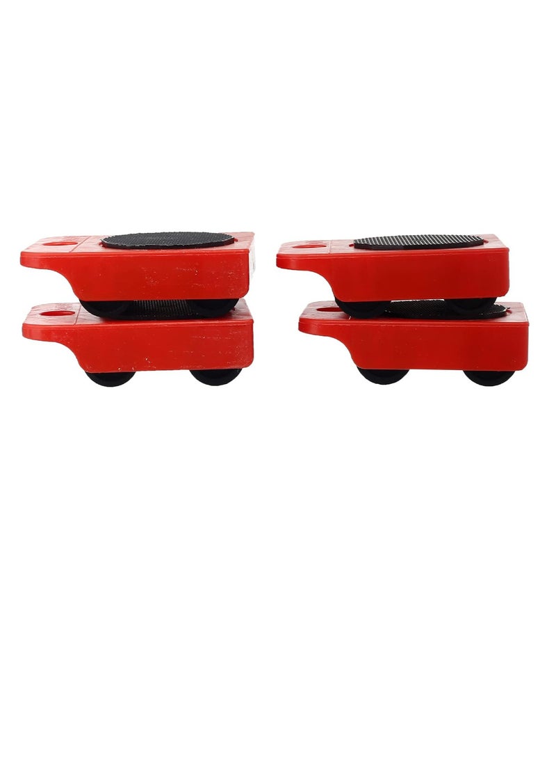 5 Pcs Furniture Moving Lifter Shifter, Move household heavy duty items easily, universal wheel roller - Image 4