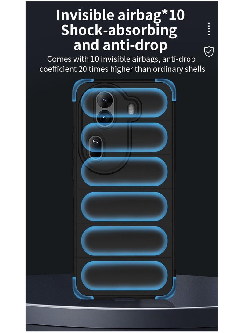 general OPPO Reno 11 Case Anti slip Shock and Scratch Resistant Protective Cover with 2 Tempered Glass Screen Protectors Scratch Resistant - Image 3