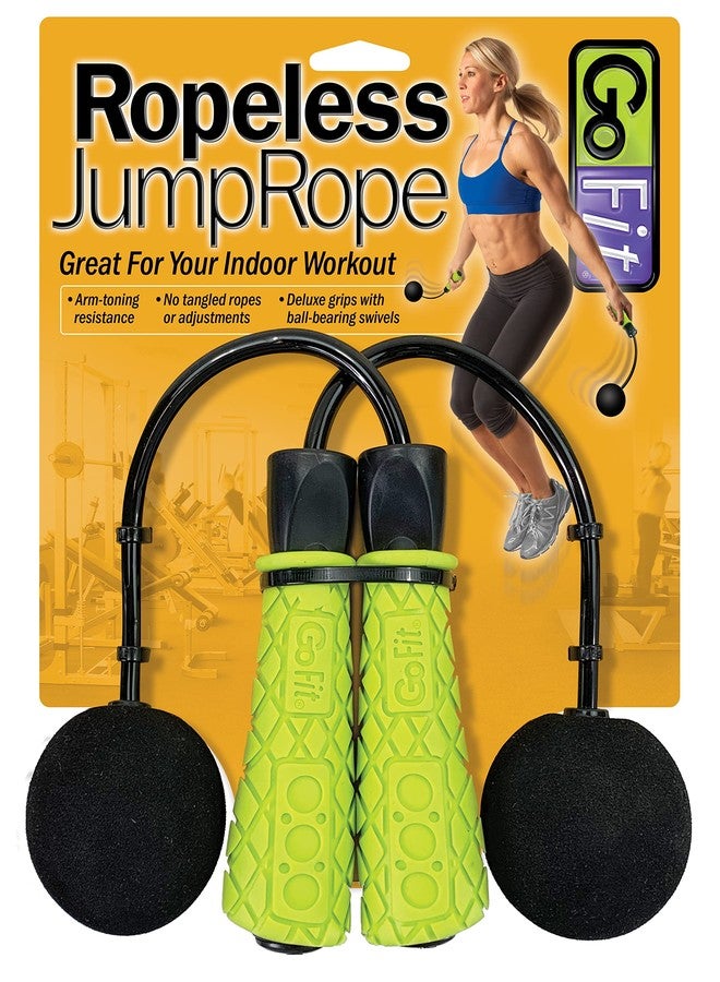 GoFit GF-RJR Ropeless Jump Rope,Green - Image 3