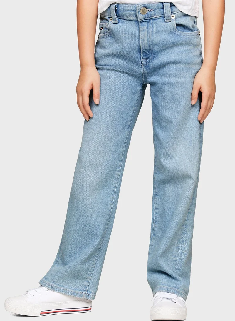 TOMMY HILFIGER Kids Straight Fit Jeans