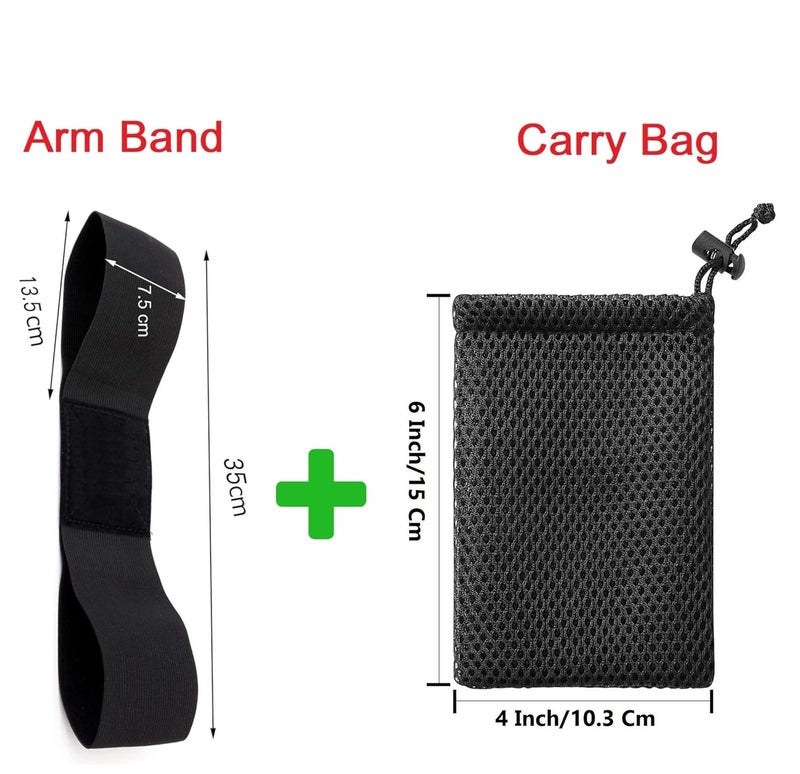 ALASKA ® Golf Swing Training Aid - Swing Correcting Arm Band, Width 75 mm. with an Easy to Store Carry Case. - Image 2