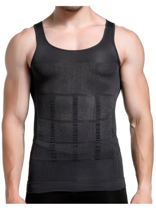 Mens Slimming Body Shaper Vest Shirt Mens Athletic Compression Shirt Slimming Body Shaper Tank Top Abs Abdomen Slim Vest Undershirt (Medium) Grey - pzsku/Z74A14C1B92F010EFF40DZ/45/1746393155/f07b941b-4d88-4b56-83a0-cfc22dc7a372
