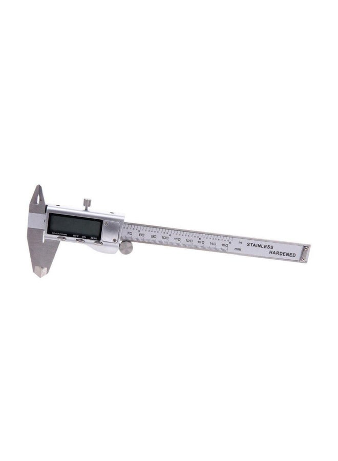 Electronic Vernier Micrometer Gauge Tool Sliver 6inch - Image 2