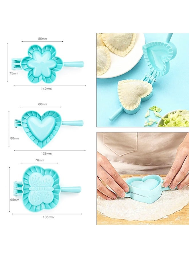 3 أجهزة كمبيوتر لزلابية صنع أدوات صانع الزلابية اضغط على قالب طبخ المطبخ لمادة اللحوم ، الزلابية ، صنع الملصقات الأواني - Image 2