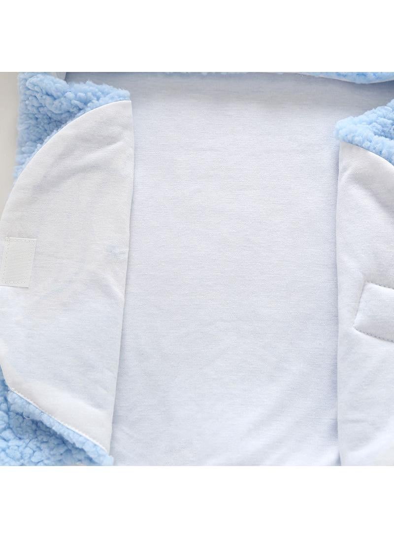 general Adjustable Soft Baby Swaddling Infant Hooded Wearable Blanket Sleeping Bag - Image 4