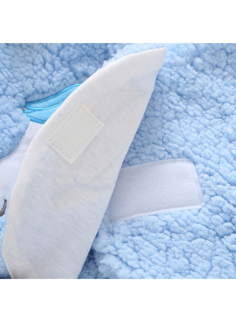 general Adjustable Soft Baby Swaddling Infant Hooded Wearable Blanket Sleeping Bag - Image 5