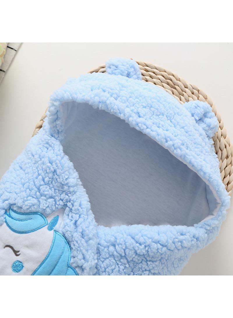 general Adjustable Soft Baby Swaddling Infant Hooded Wearable Blanket Sleeping Bag - Image 2