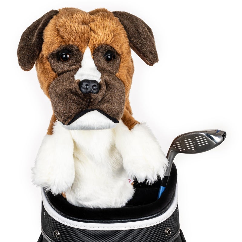 Daphne's Headcovers Boxer Driver Headcover | Premium Driver Headcovers | Funny Golf Club Covers | Stylish Protection for Your Clubs | Men's Golf Gear | Driver Headcover for Men and Women - Image 1
