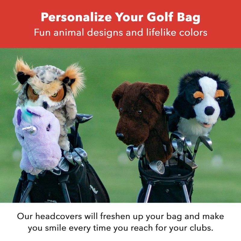 Daphne's Headcovers Boxer Driver Headcover | Premium Driver Headcovers | Funny Golf Club Covers | Stylish Protection for Your Clubs | Men's Golf Gear | Driver Headcover for Men and Women - Image 4