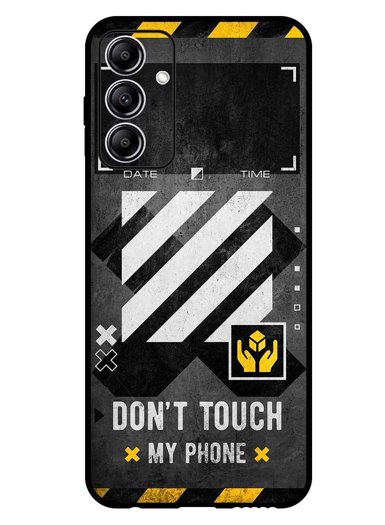 Theodor Protective Case Anti Scratch Shock Proof Bumper Cover For Samsung Galaxy A25 Dont Touch My Phone 1 - Image 1
