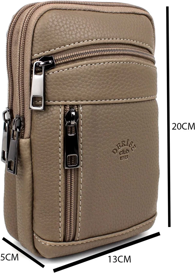ديرسي كلوب Men's Mink Shoulder Bag with Shoulder Strap