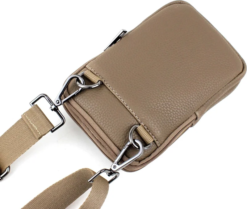 ديرسي كلوب Men's Mink Shoulder Bag with Shoulder Strap