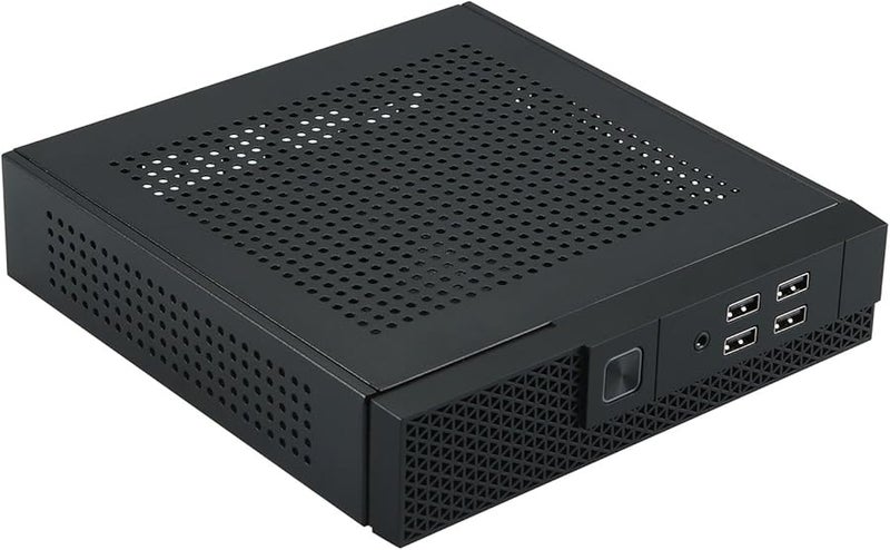 حالة الكمبيوتر الشخصي TX07 ITX HTPC للتحكم الصناعي مع 4 منافذ USB للاستخدام المكتبي والمنزلي - Image 1