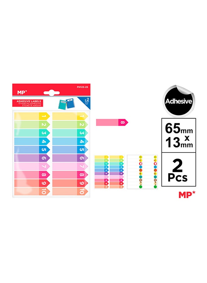 MP ADHESIVE LABELS