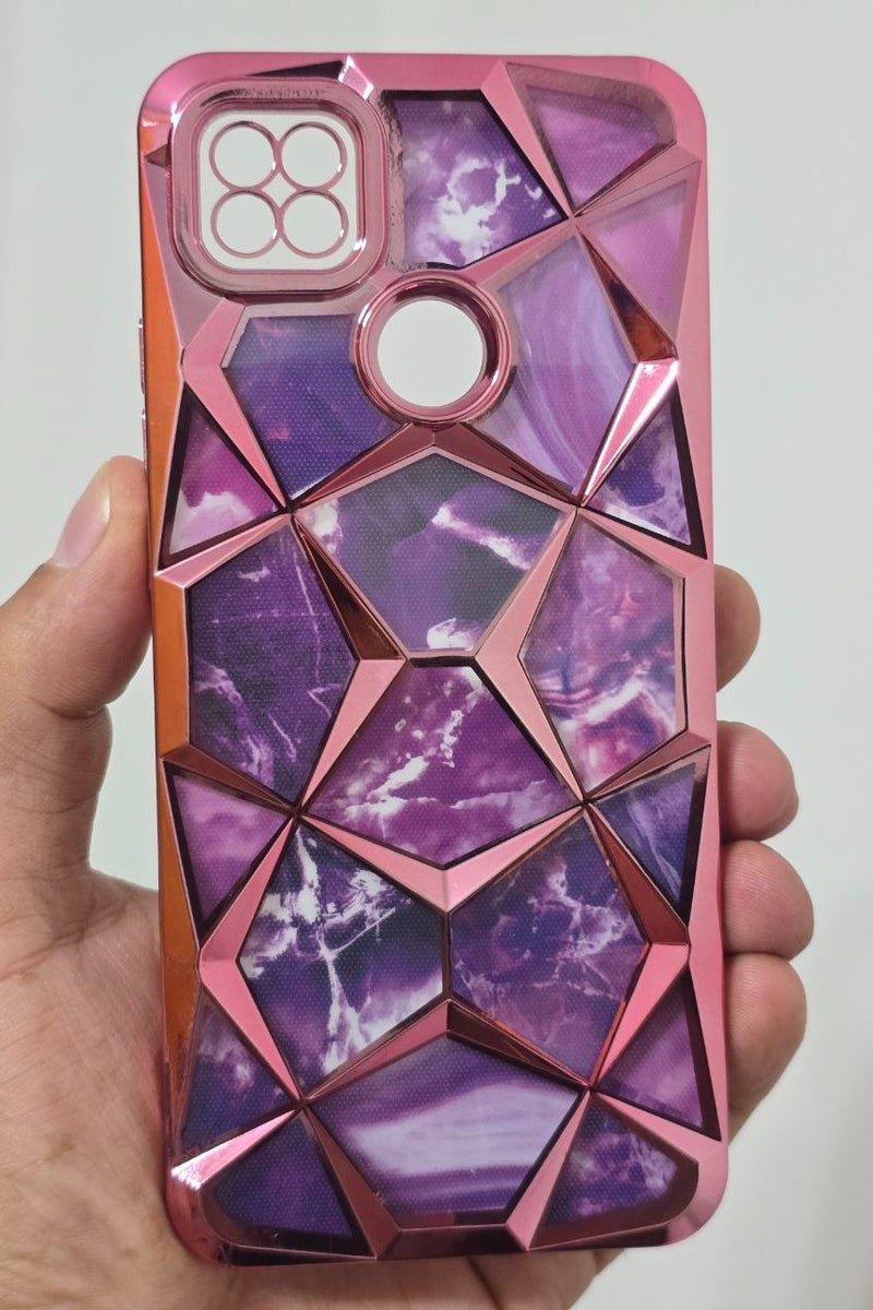 غطاء خلفي بتصميم عصري متوافق مع هاتف شاومي ريدمي 9C - Image 1