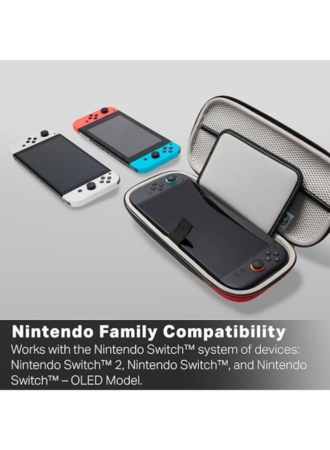 PowerA Protection Case for Nintendo Switch 2 - Mario & Yoshi, Officially Licensed, Protective Storage, Holds up to 9 Game Cards and 2 microSD Express Cards, Integrated Play Stand | 81314 - Image 5