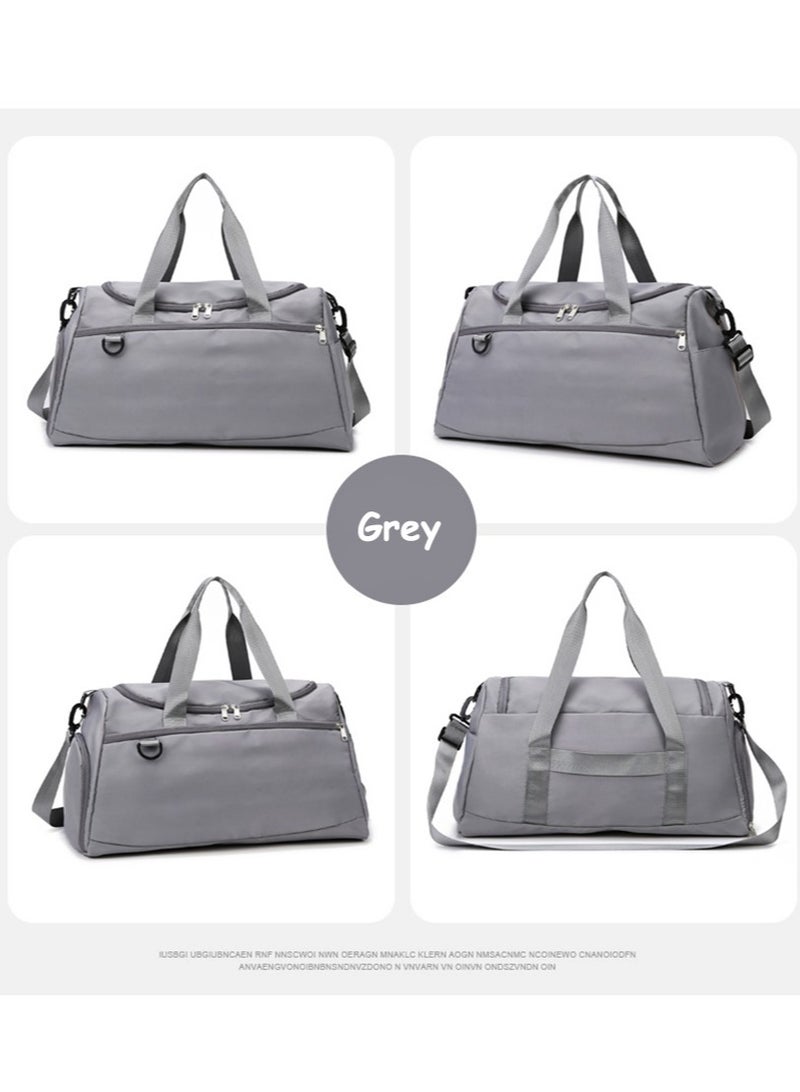 Hihonor Small Gym Bag for Wemon Men, Workout Sport Bag with Shop Compartment and Wet Pocket,Weekender Overnight Bag for Travel - Image 5