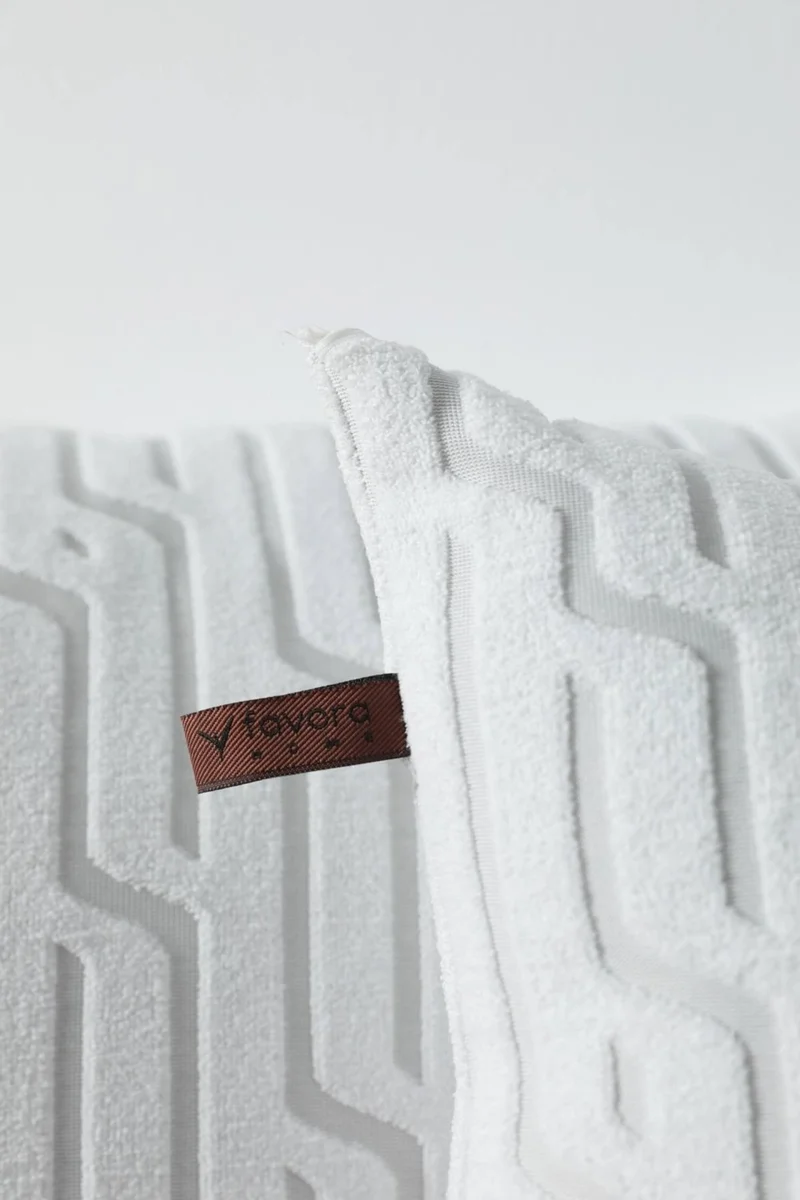 فافورا Authentic Punch Cushion Cover - Gray