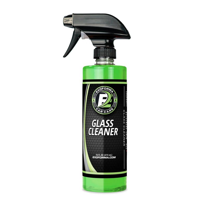 ExoForma Glass Cleaner - Streak Free Window & Glass Cleaner | Crystal Clear Finish | Safe On Window Tint, Nav Screes, Mirrors & More | 16 oz - Image 1
