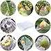 YunKo 100pcs Organza Bags 6x9 Inches Drawstring Jewelry Gift Mesh Bags Fruit Protection Bag White Sheer Organza Wedding Favor Bag - Image 4