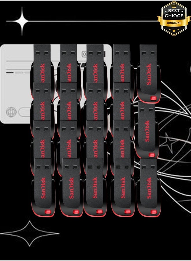 Sandisk 19 Pieces SanDisk Curzer Blade USB 2.0 Flash Drive 32GB  - Image 1
