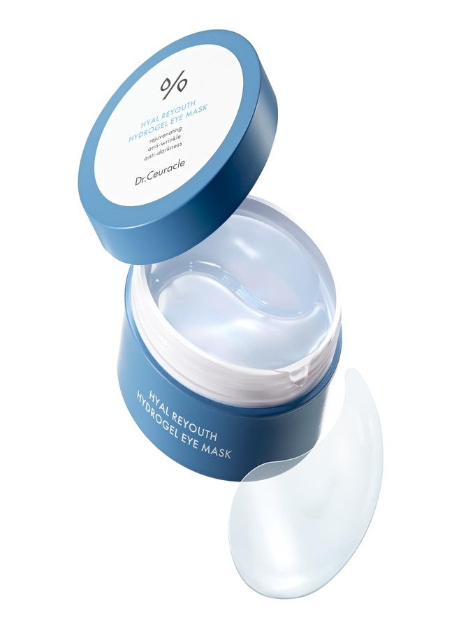 Dr. Ceuracle Dr.Ceuracle Hyal Reyouth Hydrogel Eye Mask Patch - Korean Under Eye Patches for Revitalizing, Wrinkle Care, Glowing, Firming Effect (60 Patches) - Image 1