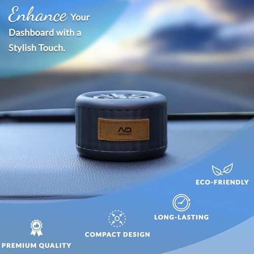 NEODRIFT 'NeoWheel' (Set of 1) | Honeymelon Musk | Premium Dashboard Car Perfume Air Freshener (Long-Lasting Car Fragrance, Premium Stylish Accessory) - Image 4