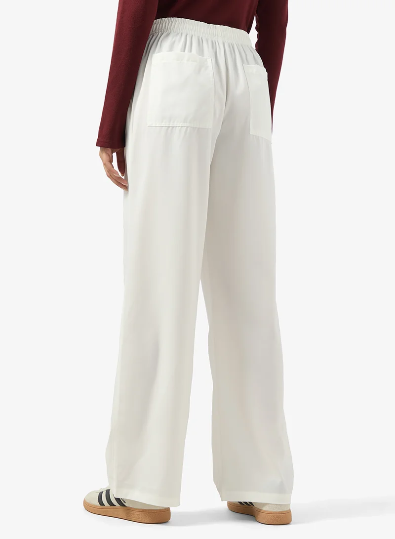 Ginger Pullon Linen Blend Pants
