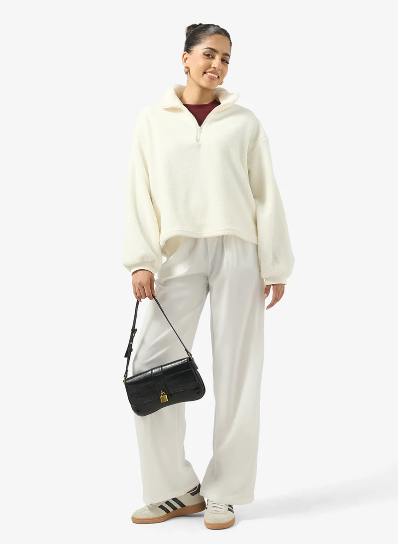 جينجر Pullon Linen Blend Pants